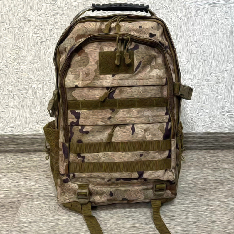 Camouflage Waterproof Nylon Cloth Army Fan Bags