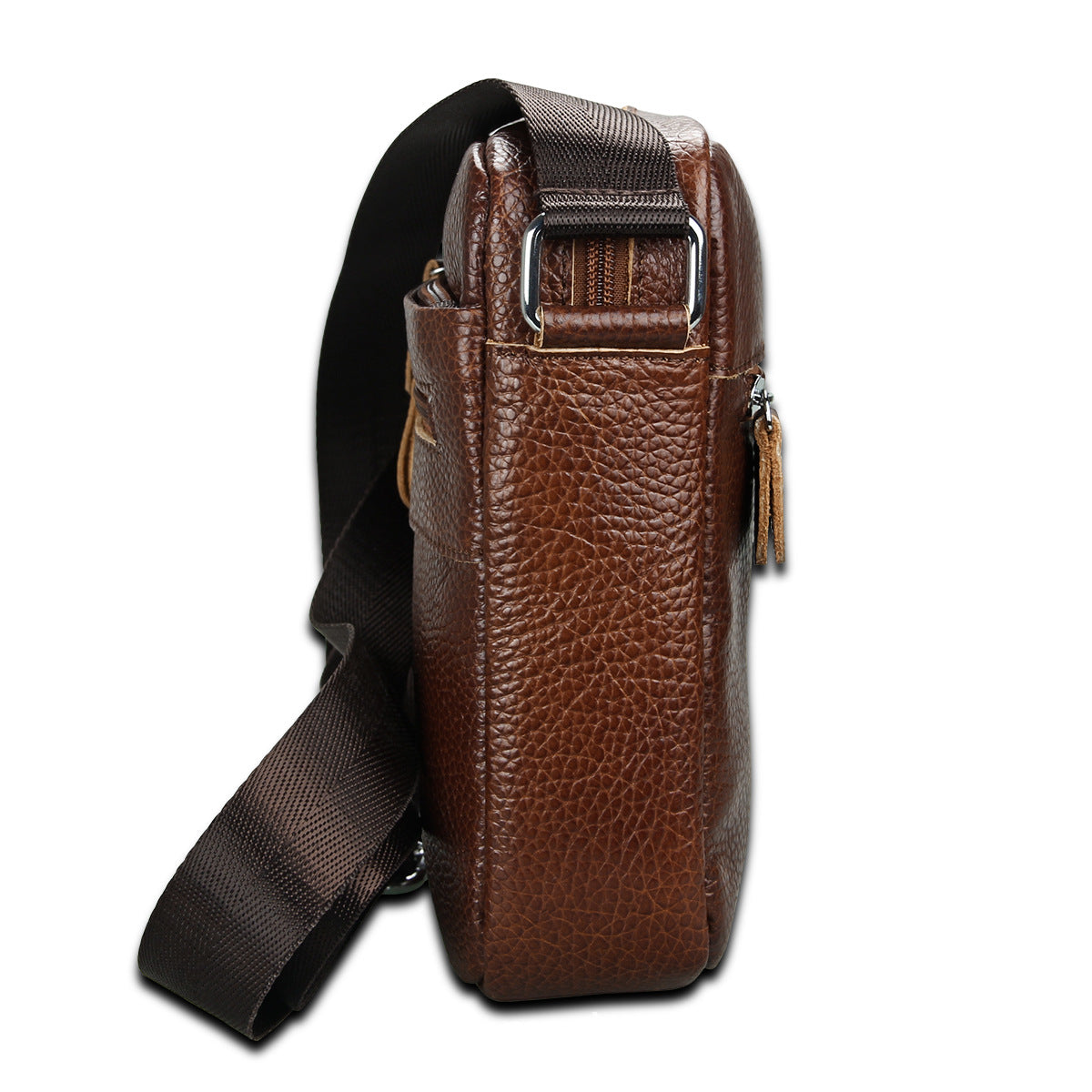 Women's & Men's & Leather Cowhide Mobile Men's Shoulder Bags
