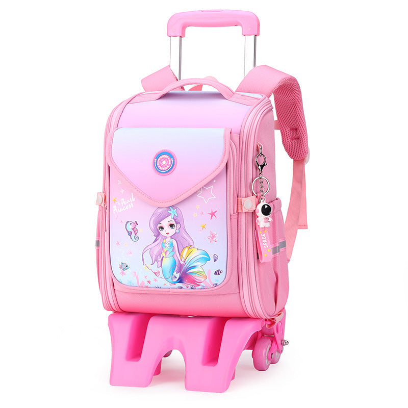 Natural Fish Primary Lightweight Waterproof Large Elementary School Students' Schoolbags