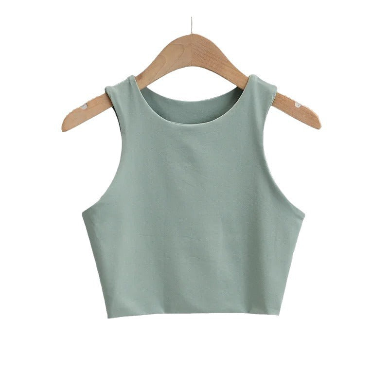 Women's Midriff Slim Fit Running Fitness Yoga Tops