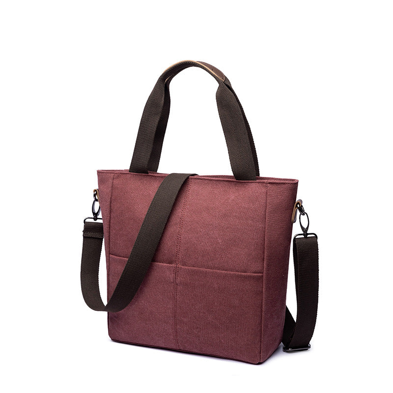 Women's Stylish Beach Fashion Mummy Canvas Shoulder Bags