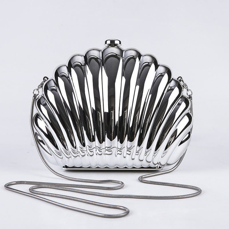 Women's Color Shell Fashion Clutch Party Hard Evening Bags