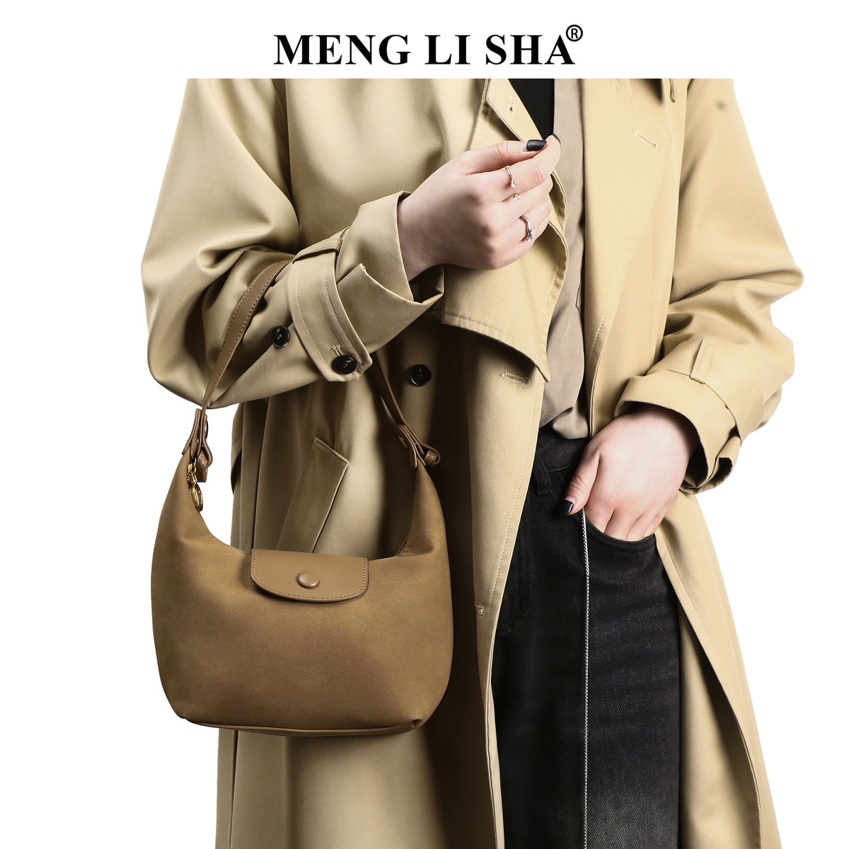 Women's Dragon Inlaid High-grade Fashion Lunch Suede Flap Women's Shoulder Bag