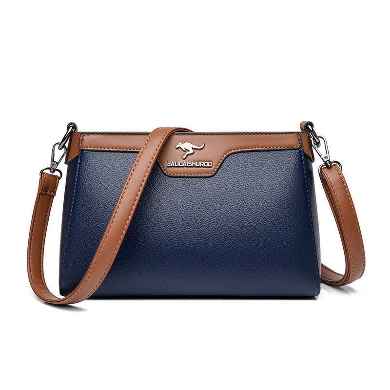 Women's Mother Simple Practical Mother-in-law Elegant Stitching Crossbody Bags