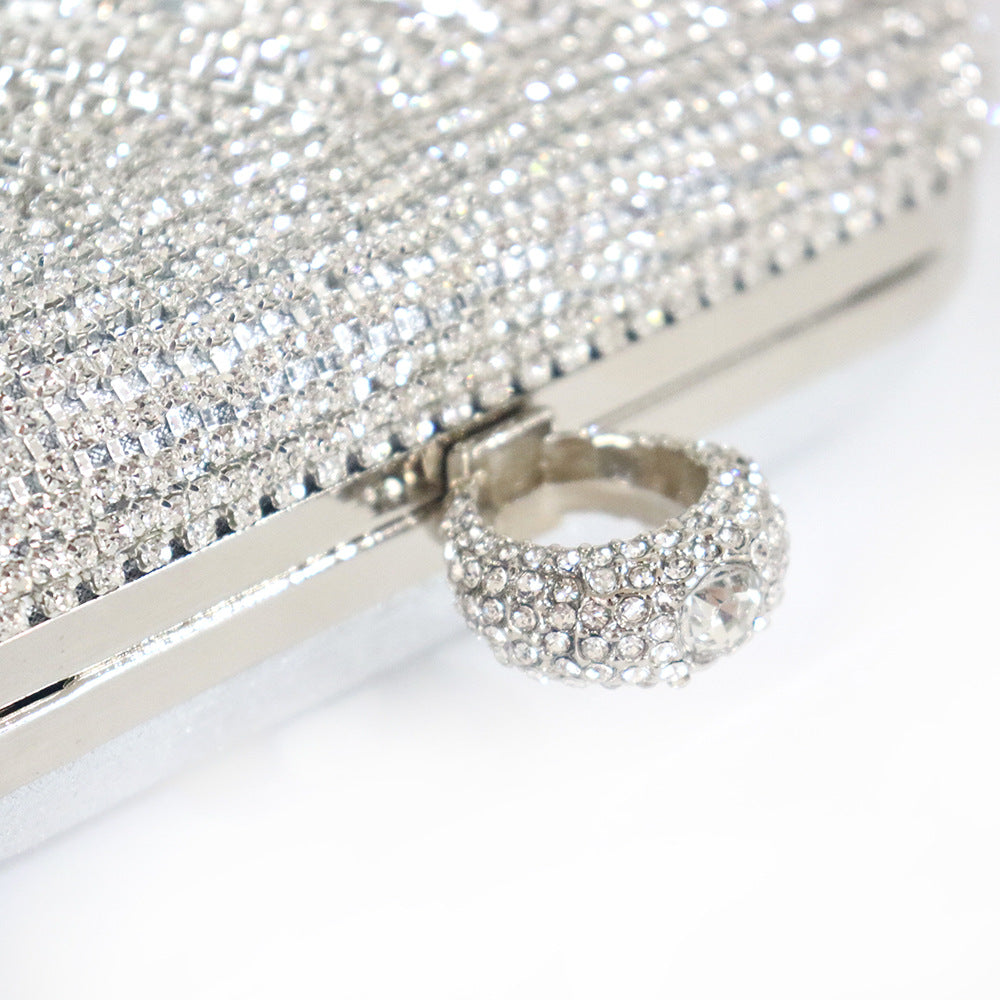 Dinner Diamond Tassel Handmade Rhinestone Wear Evening Bags