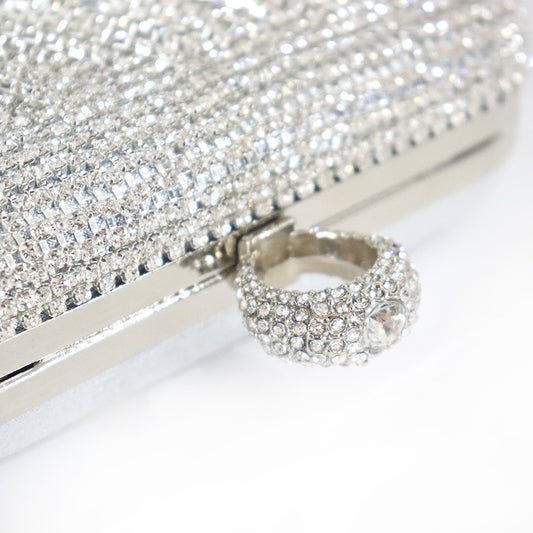 Dinner Diamond Tassel Handmade Rhinestone Wear Evening Bags