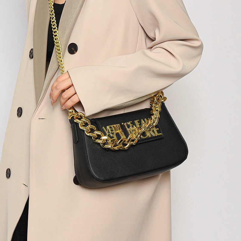 Women's French Minority High-grade Western Style Versatile Shoulder Bags