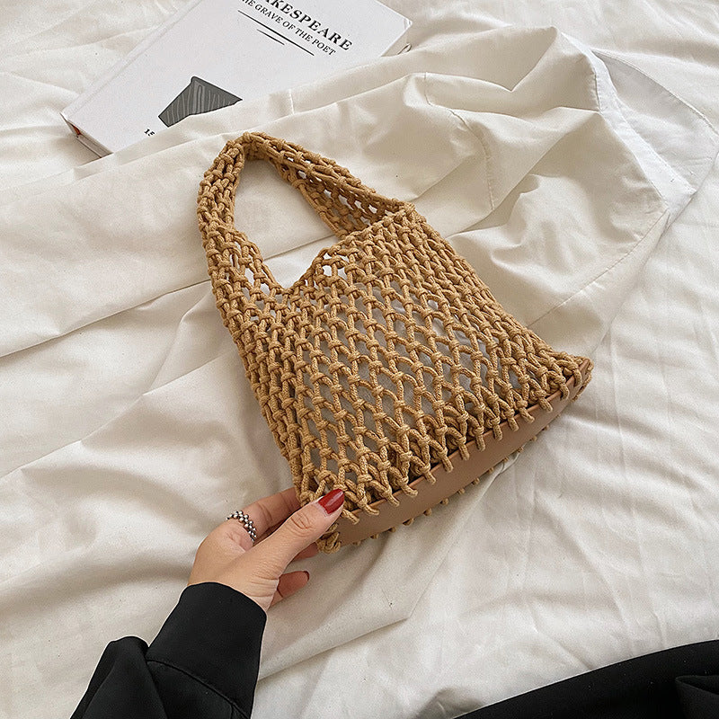 Women's Korean Style Fashionable Stylish Hollow Wrist Handmade Women's Handbag