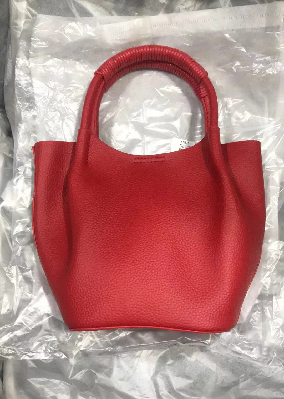 Lady Hand-held Vegetable Basket Processing Top Handbags