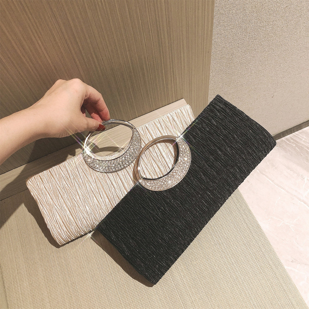 Light Luxury Dinner All Match Dress Clutch Women's Handbag