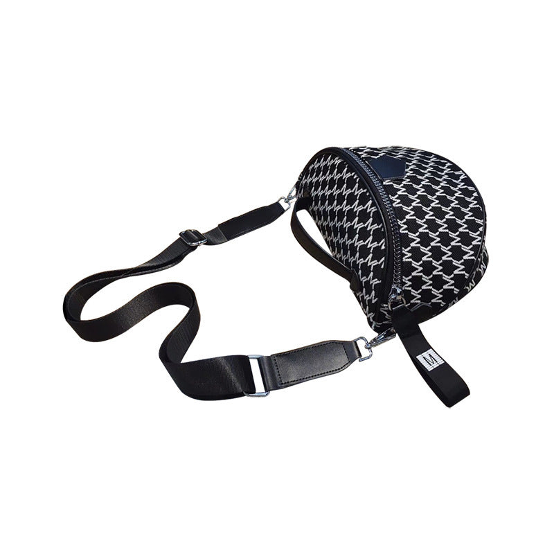 Korean Fashion Nylon Mesh Simple Versatile Crossbody Bags