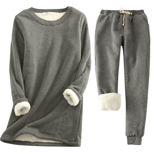 Women's Padded Bottoming Shirt Mid-length Thickened Fleece Plus Size