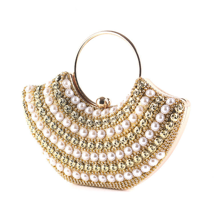 Women's Dinner Banquet Hand Holding Clutch Mobile Evening Bags