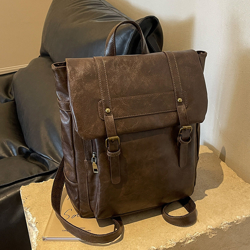 Women's Large Capacity Retro Easy Matching Portable Backpacks