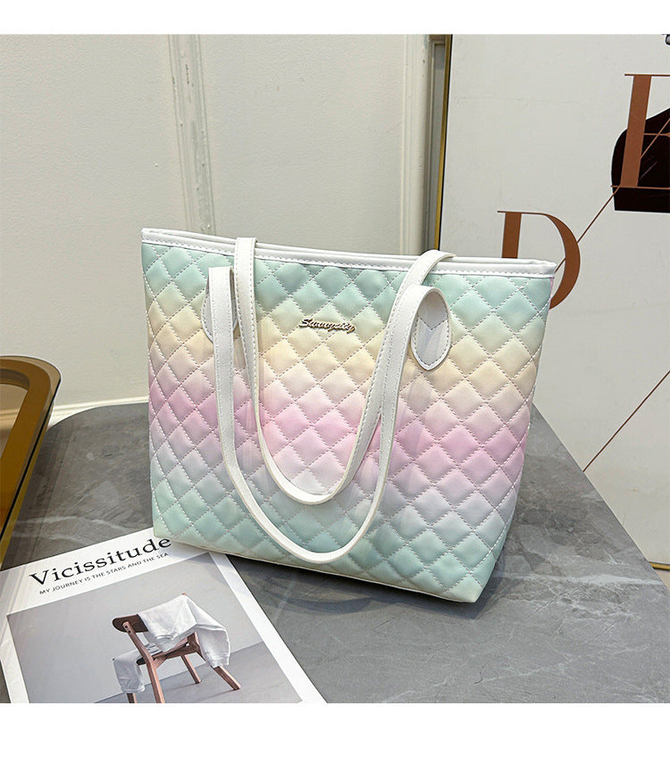 Summer Large Capacity Fashion Fresh Sweet Leisure Women's Shoulder Bag
