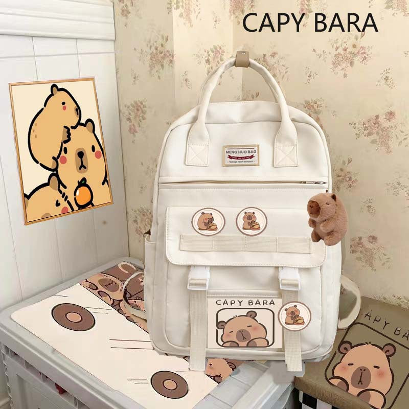 Protection College Style Good-looking Large Capacity Elementary School Students' Schoolbags