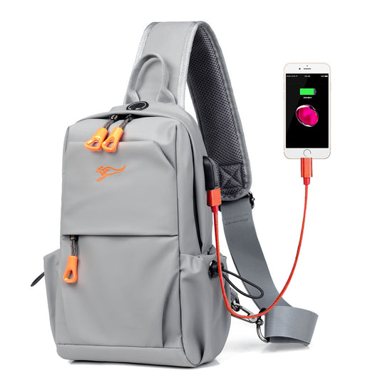 Men's Creative Kangaroo Fashion Rand One Men's Chest Bags