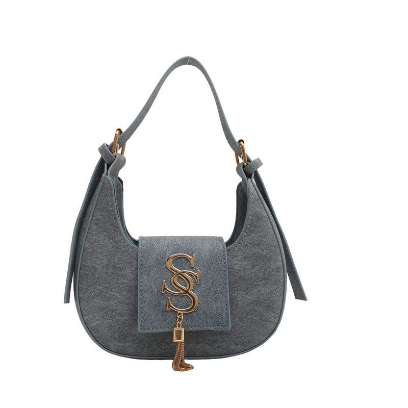 Women's Simple Beautiful Fashion Hand Carrying Underarm Women's Shoulder Bag