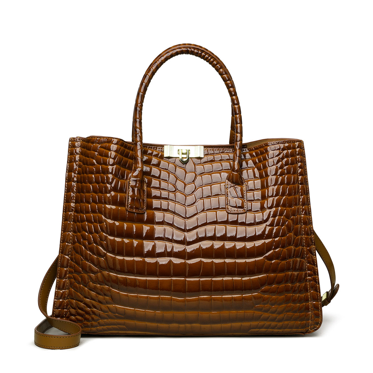 Women's Luxury Minority Crocodile Pattern Daily Commute Women's Handbag