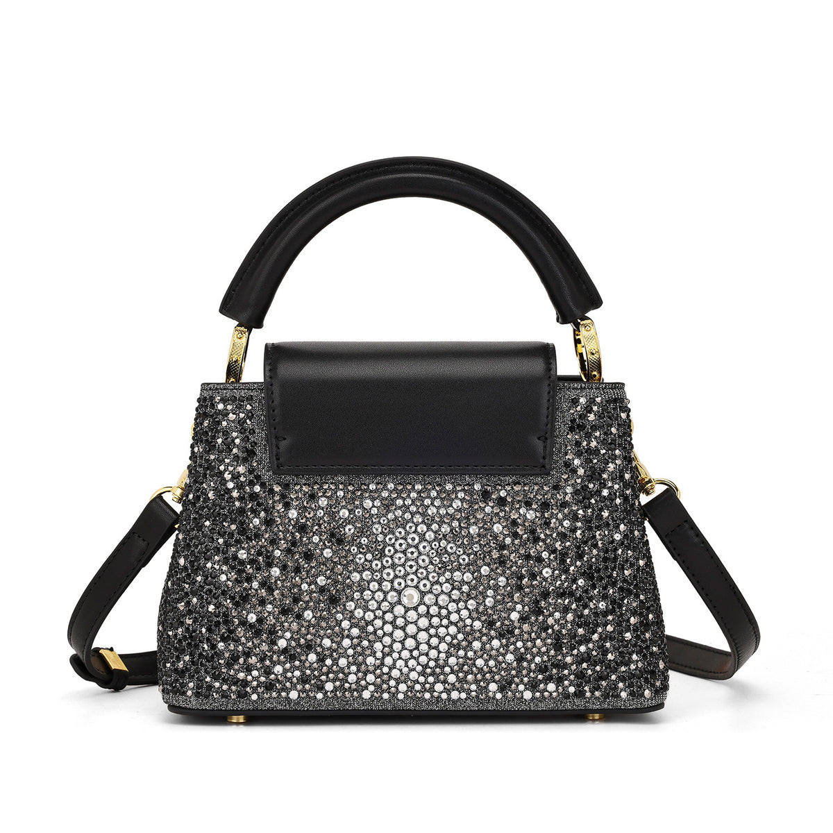 Women's Diamonds Fashionable Rhinestone Dinner Rose Red Women's Handbag