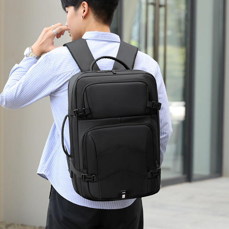 Men's Business Computer Large Capacity Derm Commuter Backpacks
