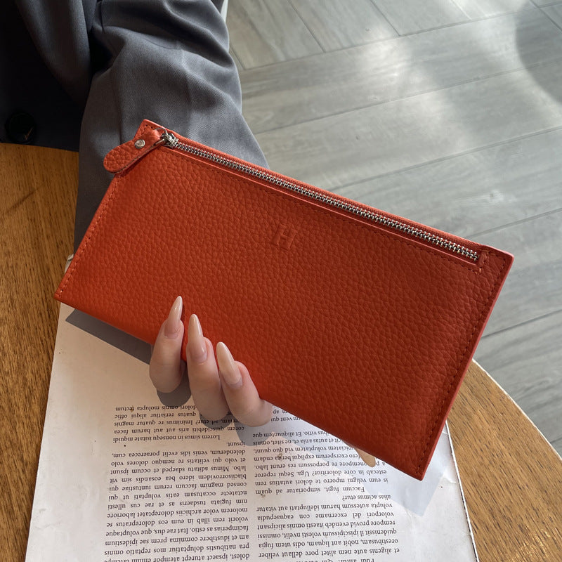 Women's Taiwan Leather Long Clutch Design Ladies Wallet