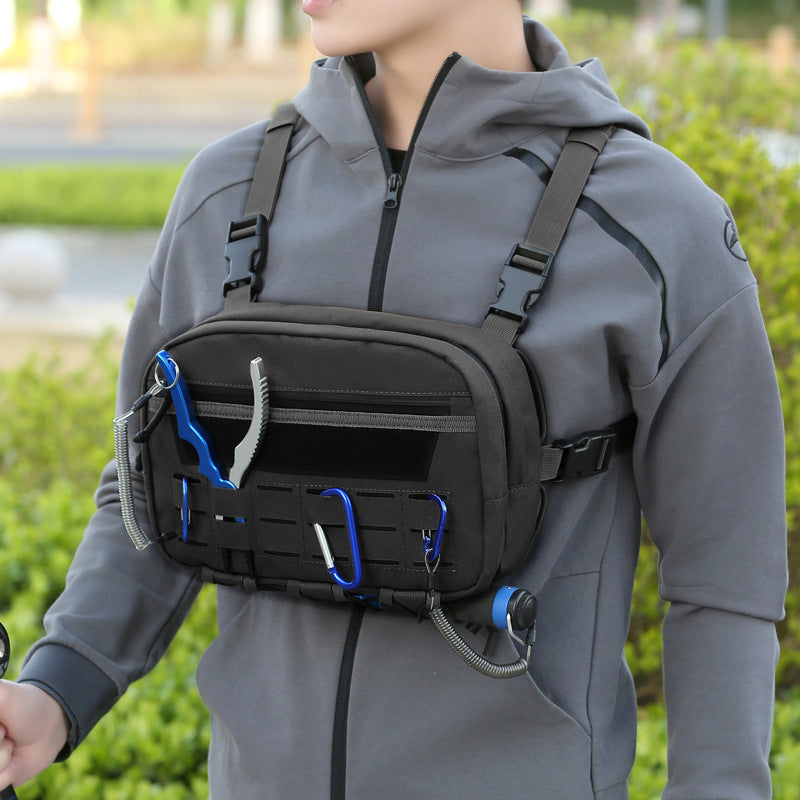 Popular Slouchy Camping Vest Leisure Multifunctional Sports Backpacks