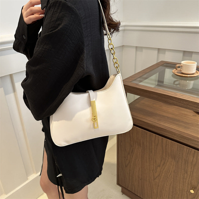 Women's High-grade Simple Commute Texture Niche Underarm Women's Shoulder Bag