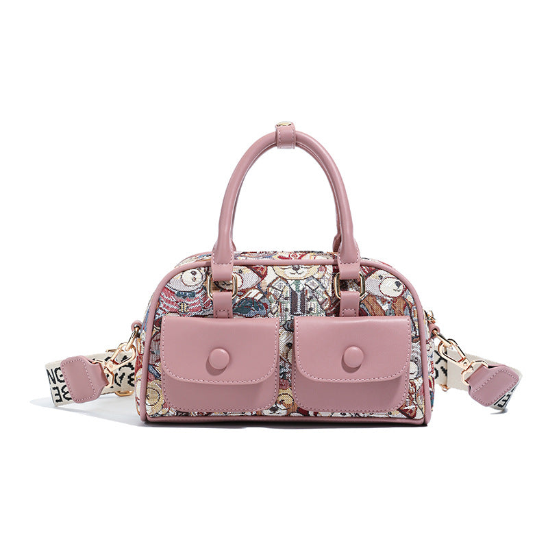 Women's Source Trend Fashion Color Contrast Personality Bags