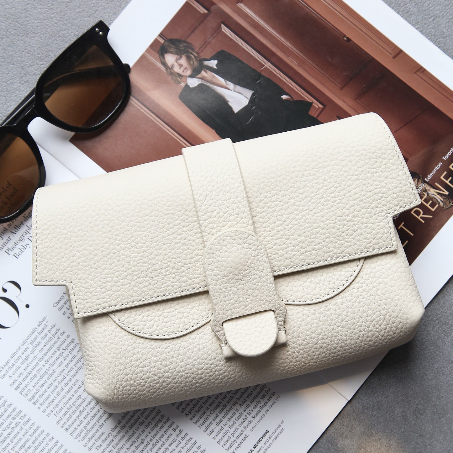 Women's & Men's & Song First Layer Cowhide Waist Packs