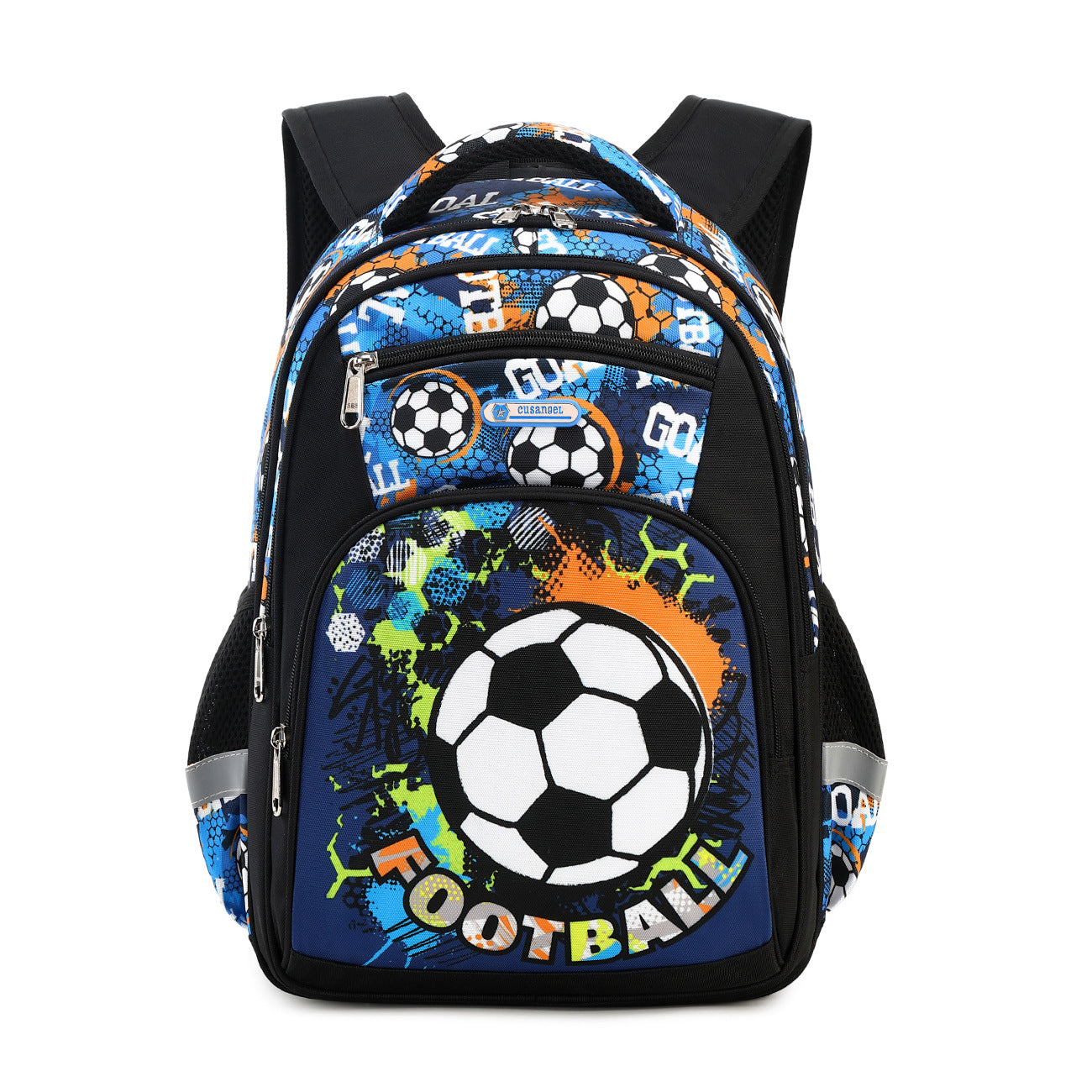 Football Primary Large Capacity Spine Protection Elementary School Students' Schoolbags