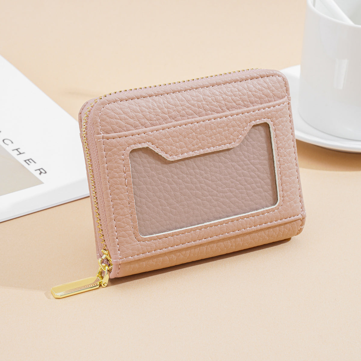 Women's Simple Korean Style Short Multiple Slots Ladies Wallet