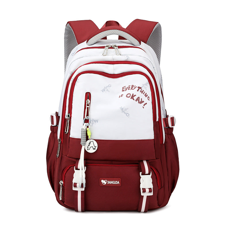 Capacity Junior High College Female Cute Backpacks