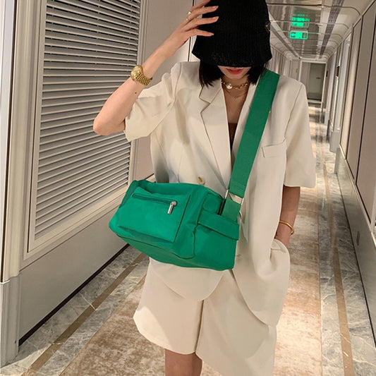 Women's Fashion Toast Popular Oxford Cloth Large Lightweight Shoulder Bags