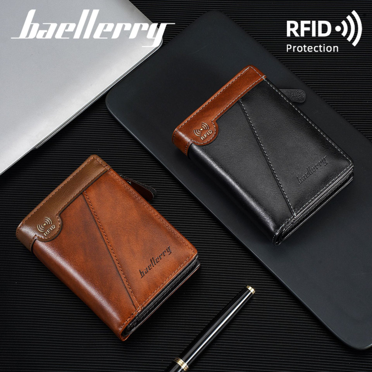 Men's Short High Sense Retro Oil Wax Skin Multi Slots Ladies Wallet
