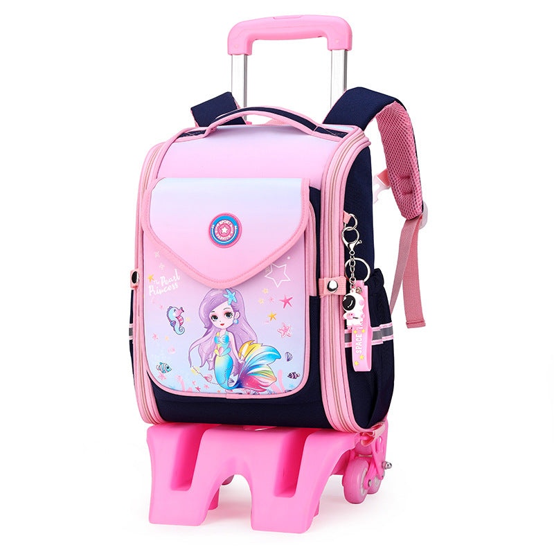 Natural Fish Primary Lightweight Waterproof Large Elementary School Students' Schoolbags