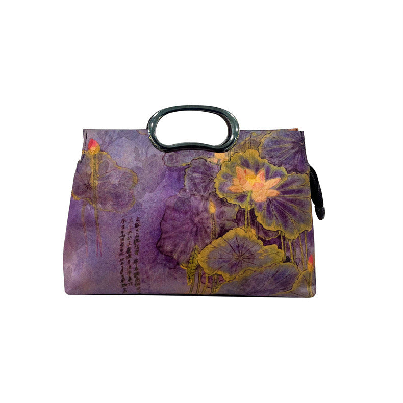 Women's Antique Cheongsam Matching Elegant Yarn Chinese Style Bags