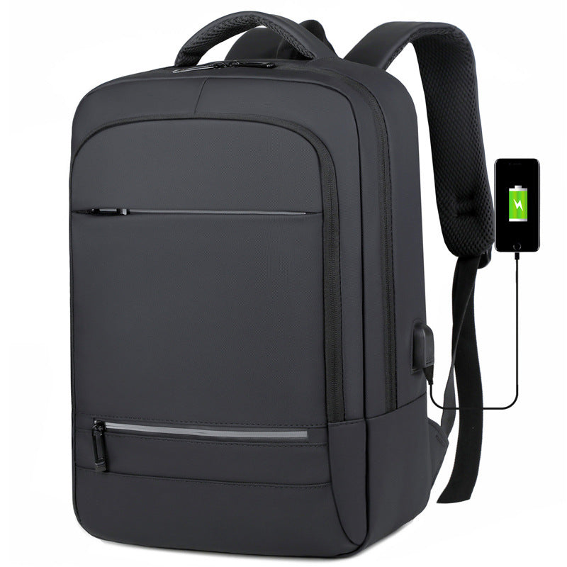 Men's Waterproof Fabric Business Stylish Versatile Computer Backpacks