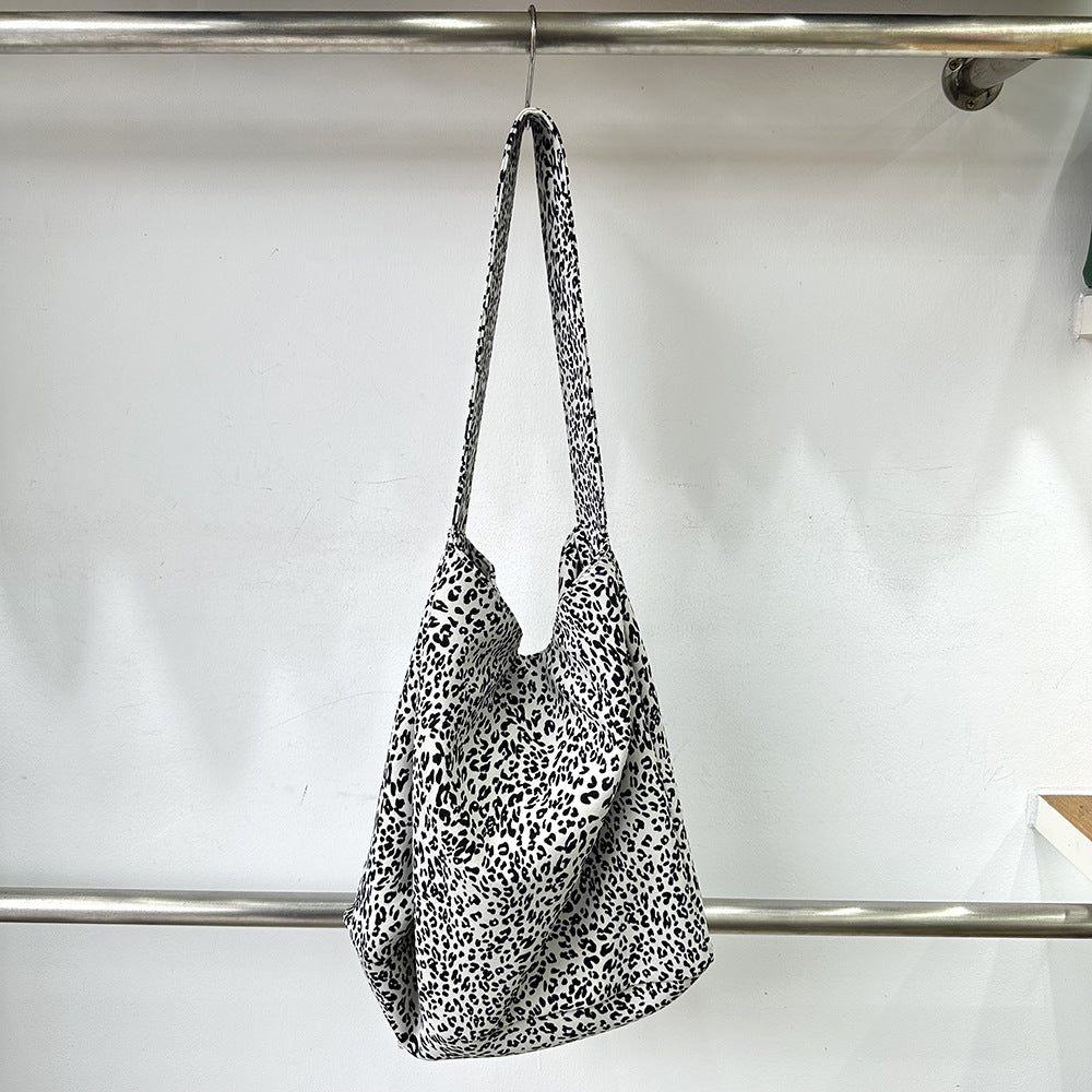 Capacity Idle Style Canvas Fashion Simple Shoulder Bags