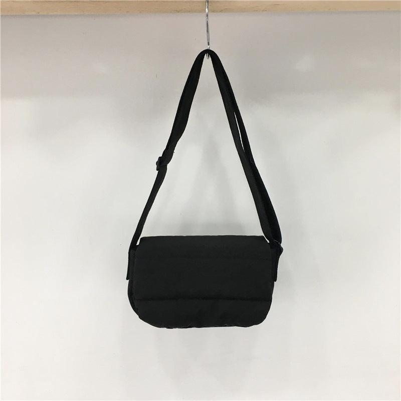 Commuter Minimalist Area Polyester Flap Quilted Crossbody Bags