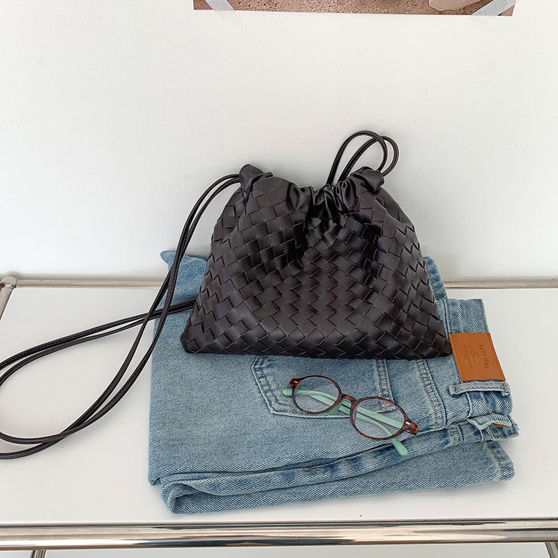 Elegant Fashion Drawstring Cloud Summer Commute Minimalist Bags