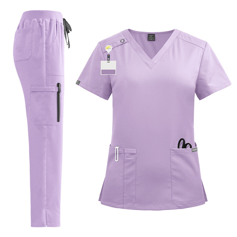 Clinic Doctor Nurse Work Clothes Hand Uniform