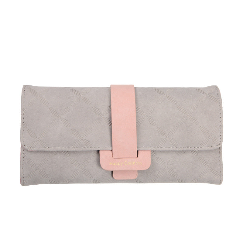 Women's Long Version Personality Large Capacity Mobile Ladies Wallet