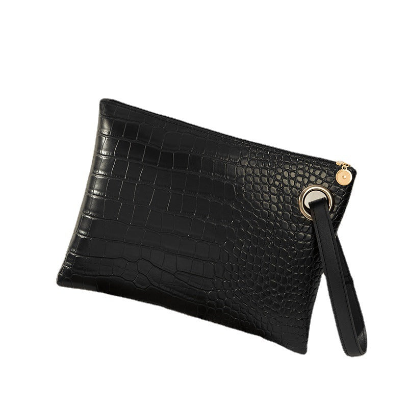 Attractive Women's Crocodile Pattern Simple Printed Women's Handbag