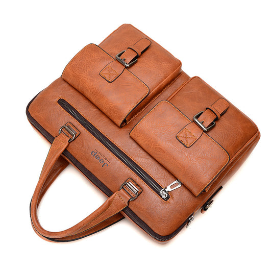 Men's Stylish Classic Fashion Creative Business Men's Handbags