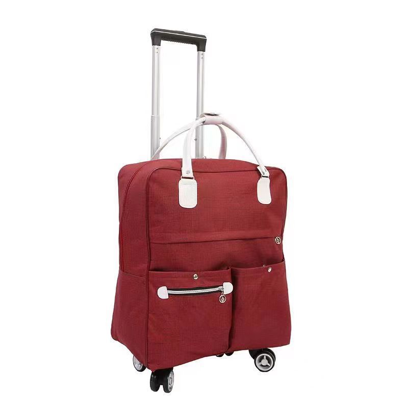 Women's Large Capacity Short Lightweight Folding Boarding Travel Bags