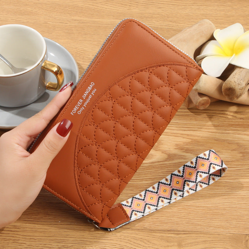 Women's Pull Zipper Cute Fashion Large Capacity Handbags