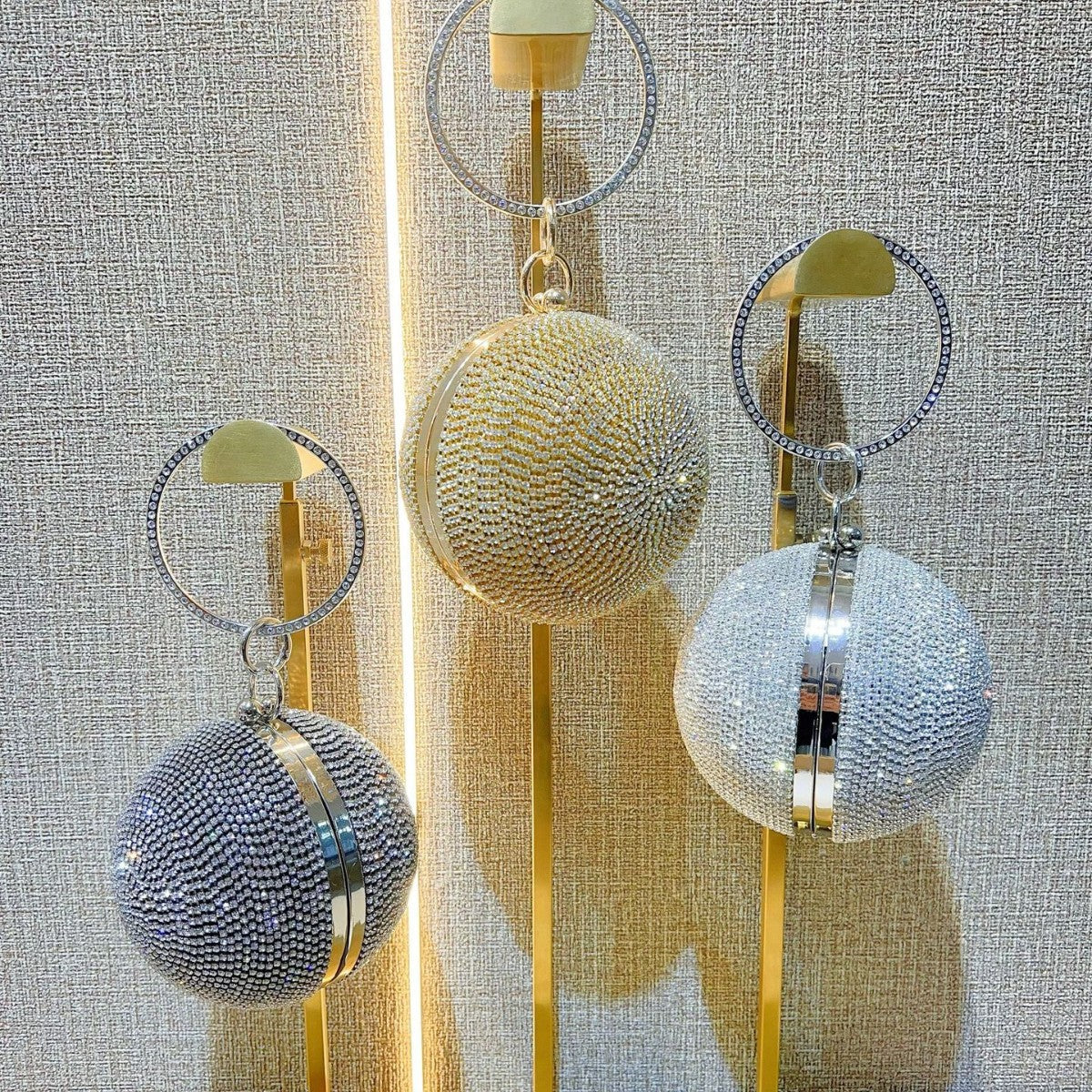 Women's Banquet Pearl Pouch Diamonds Little Fairy Handbags