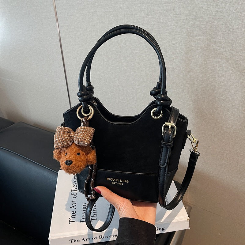 Winter Stitching Portable Commuter High Sense Women's Shoulder Bag