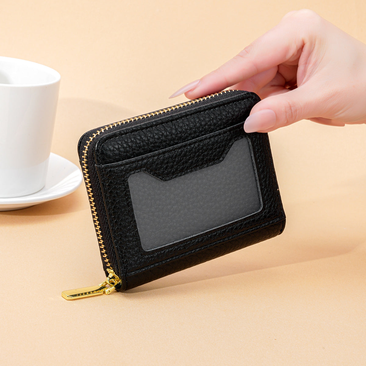 Women's Simple Korean Style Short Multiple Slots Ladies Wallet